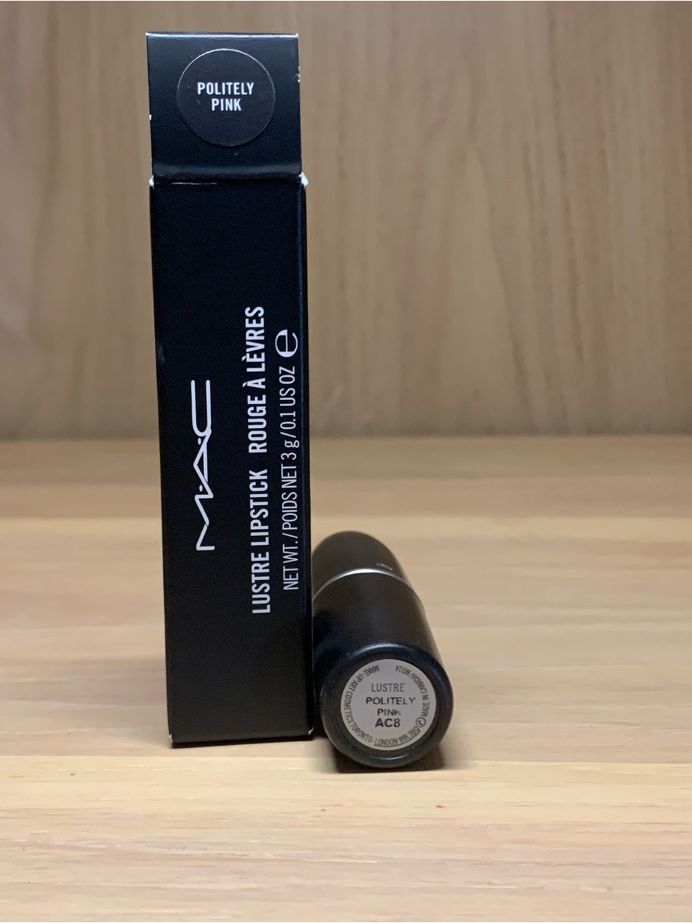 MAC Cosmetics Lustre Lipstick - Politely Pink - Picture 5 of 6